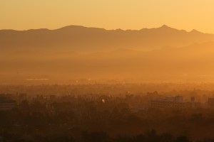 Sonnenaufgang in Las vegas