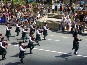 Straßenparade zum ANZAC Day